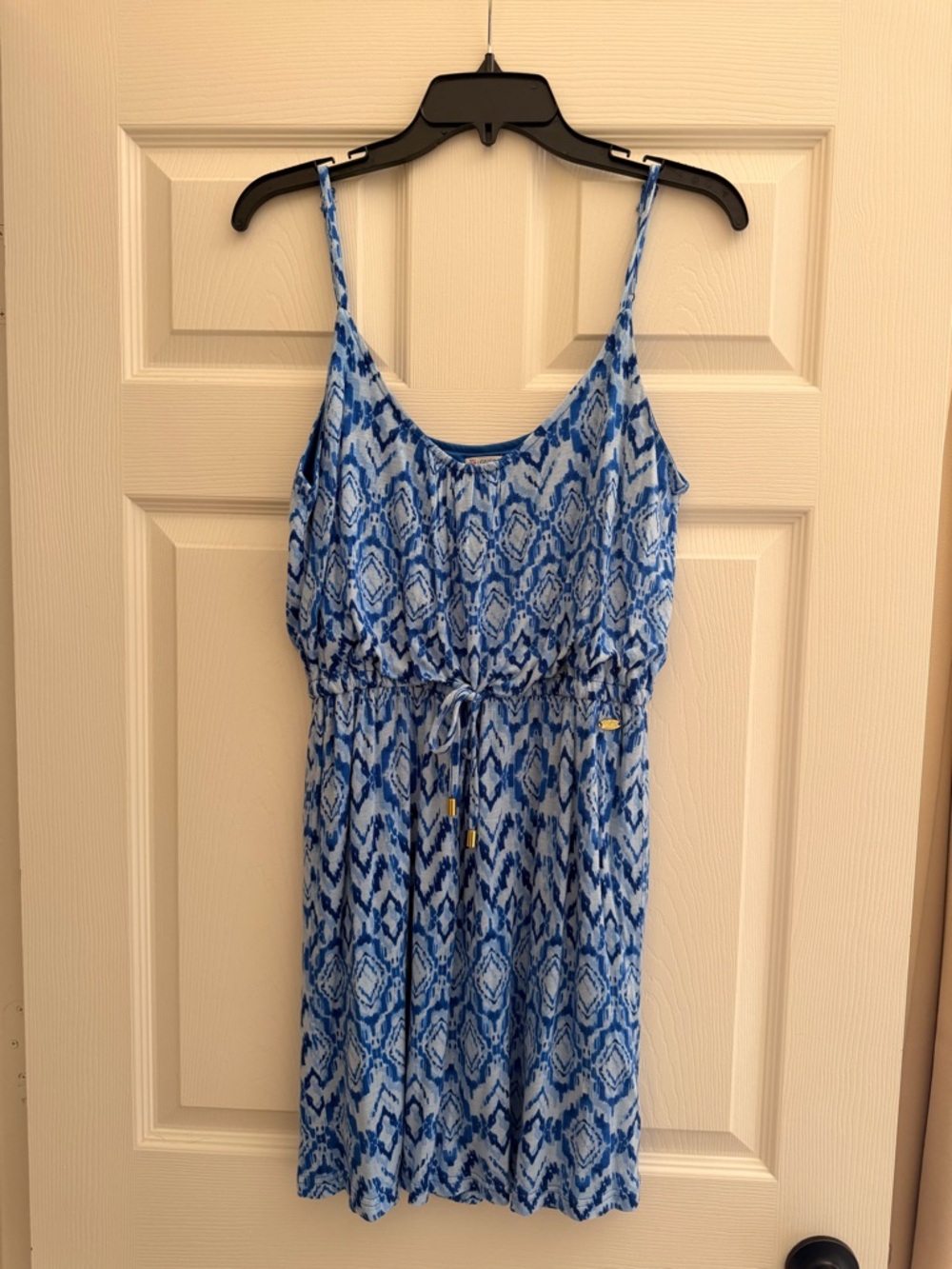 Guess Blue and White Dress